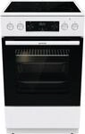 GORENJE Elektro-Standherd "GECS5C", Energieeffizienz: A, schwarz-wei&szlig; (wei&szlig;),