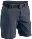 Funktionsshorts MAIER SPORTS "Nil Short M", Herren, Gr. 54, Normalgr&ouml;&szlig;en, grau, 90%