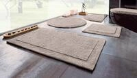 Badematte OTTO HOME "Kapra, Badvorleger, Badezimmer Teppich" Gr. 7, silber