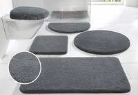 Badematte OTTO HOME "Merida, Badvorleger, Badezimmer Teppich" Gr. 8, grau