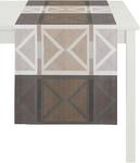 Tischl&auml;ufer APELT "VERONA, LOFT STYLE, Jacquard", beige (creme, braun, grau), B:44cm