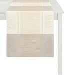 Tischl&auml;ufer APELT "COMO, LOFT STYLE, Jacquard", beige (creme, beige, natur), B:44cm
