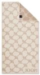 Handtuch JOOP "Handtuch Classic Cornflower 1er Pack", beige (creme), B:50cm,