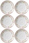 Untertasse RITZENHOFF & BREKER "Kaffeeuntertassen Shanti &oslash; 16.0 cm 6er Set bunt",