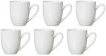 Espressotasse RITZENHOFF & BREKER "Espressotassen Bianco 80 ml 6er Set wei&szlig;", wei&szlig;,