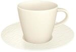 Tasse VILLEROY & BOCH "Espressotasse mit Untertasse Manufacture Rock 60 ml / &oslash; 12,1