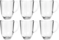 Latte-Macchiato-Tasse LEONARDO "NAPOLI", transparent (klar), H:12cm &Oslash;:8,2cm, Glas,
