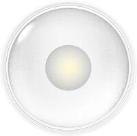 LED Au&szlig;en-Deckenleuchte HEITRONIC "Girona", wei&szlig;, H:3,6cm &Oslash;:10,7cm, Leuchten, LED