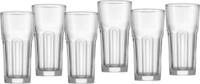 Gl&auml;ser-Set RITZENHOFF & BREKER "Riad", transparent, H:14cm &Oslash;:7cm, Glas,
