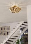EGLO Deckenleuchte "CARLTON Deckenlampe, Stahl, E27, Flurlampe, Wohnzimmerlampe,