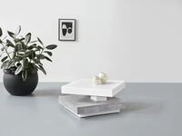 Couchtisch OTTO HOME "BEN", grau (wei&szlig;, beton, optik), B:67cm H:35cm T:67cm, Tische,