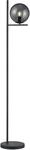 TRIO LEUCHTEN Stehlampe "Pure", schwarz (anthrazit rauchgrau), 1, &Oslash; 20cm H: 150cm, 1