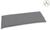 Bankauflage GO-DE "TOPSELLER", grau (hellgrau), B:48cm H:115cm, Bezug: 100%