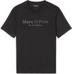 T-Shirt MARC O'POLO "T-Shirt Big-Logo 1er Pack", Herren, Gr. 3XL, schwarz,