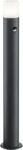 Pollerleuchte TRIO LEUCHTEN "HOOSIC", grau (anthrazit, wei&szlig;), H:80cm &Oslash;:12cm,