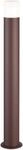 Pollerleuchte TRIO LEUCHTEN "HOOSIC", braun (rostbraun), H:80cm &Oslash;:8,5cm, Leuchten,