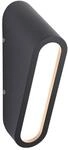 LED Au&szlig;en-Wandleuchte PAULMANN "Cliff IP44 64x116mm 3000K 9,5W 300lm 230V Anthrazit