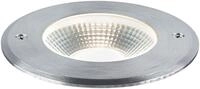 Gartenstrahler PAULMANN "Vanea", grau (aluminiumfarben), H:7,8cm &Oslash;:10cm, Leuchten,