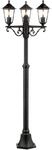 Au&szlig;en-Stehlampe BRILLIANT "Carleen", schwarz, H:200cm &Oslash;:61cm, Leuchten,
