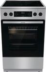 GORENJE Elektro-Standherd "GECS5C", Energieeffizienz: A, silber (silberfarben),