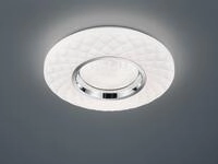 REALITY LEUCHTEN LED Deckenleuchte "Magnolia", wei&szlig;, 1, &Oslash; 39cm H: 7cm, 1 Stk.,