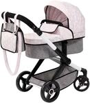 Kombi-Puppenwagen BAYER "Xeo", beige (sterne beige), Puppenwagen, KinderB:37cm...