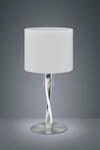 TRIO LEUCHTEN LED Tischleuchte "Nandor", grau (nickelfarben), 2, &Oslash; 30cm H: 62cm, 1