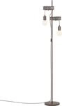 EGLO Stehlampe "TOWNSHEND 4 Stehlampe, Stahl, Vintage, E27, Wohnzimmerlampe, Lampe",
