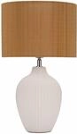 PAULEEN Tischleuchte "Timber Glow", beige, 1, &Oslash; 28cm H: 49cm, 1 Stk., Leuchten, E27,