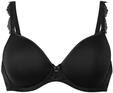 T-Shirt-BH ANITA "B&uuml;gel BH Selma", Damen, Gr. 85, Cup E, schwarz, Stoff,