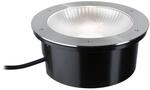 LED Einbauleuchte PAULMANN "DureaIP67 rund 153mm 3000K 8W 530lm 230V Edelstahl