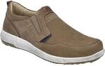 Slipper JOSEF SEIBEL "Enrico 4, beige", Herren, Gr. 46, grau (taupe, kombi),