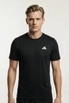 T-Shirt ADIDAS PERFORMANCE "TR-ES FR T", Herren, Gr. S, schwarz-wei&szlig; (schwarz,
