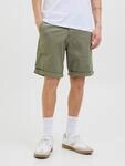 Chinoshorts JACK & JONES "BOWIE SHORTS", Herren, Gr. XS, N-Gr, gr&uuml;n (deep...