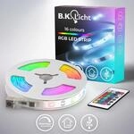 B.K.LICHT LED Stripe "USB LED Strip, 3 m, mit Farbwechsel", wei&szlig;, Flammen 90 Stk.,