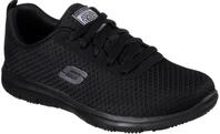 Berufsschuh SKECHERS "Ghenter-Bronaugh Schn&uuml;rschuh" Gr. 37, schwarz, 37, Synthetik,