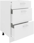 Unterschrank VCM "K&uuml;chenschrank B 50 cm Unterschrank Schublade Esilo", wei&szlig;, B:50cm