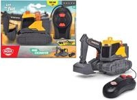 RC-Auto DICKIE TOYS "Mini Excavator", gelb (gelb, grau), Fernlenkfahrzeuge, Kinder,