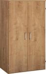 PC-Schrank VOGL M&Ouml;BELFABRIK "Nick", braun (eiche), B:80cm H:138cm T:50cm,