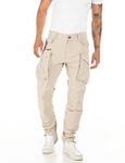 Cargohose REPLAY "JOE", Herren, Gr. 32, L&auml;nge 30, beige (desert), Web,...