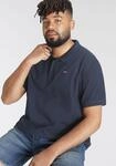 Poloshirt LEVI'S PLUS "BIG O.G. BATWING POLO", Herren, Gr. XXL (64/66), blau