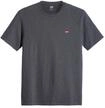 T-Shirt LEVI'S "T-Shirt Original Housemark Tee 1er Pack", Herren, Gr. M, grau
