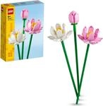 Konstruktionsspielsteine LEGO "Lotusblumen (40647), LEGO Botanicals", bunt,