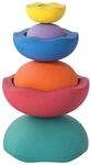 Balancetrainer STAPELSTEIN "Inside rainbow classic", bunt, Balancetrainer, Kinder,