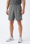Trainingsshorts PUMA "TEAMRISE SHORT", Herren, Gr. XXL, N-Gr, grau (smoked pearl,