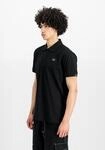 Poloshirt ALPHA INDUSTRIES "X-Fit Polo", Herren, Gr. M, schwarz, Obermaterial:...