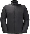 Outdoorjacke JACK WOLFSKIN "TEXTOR JKT M", Herren, Gr. S (48), grau (phantom),