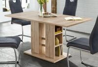 Esstisch HELA "STEFFI", braun (eichenfarben san remo), B:120cm H:76cm T:80cm, Tische,