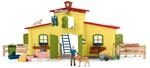 Spielwelt SCHLEICH "FARM WORLD, Gro&szlig;er Stall mit Tieren und Zubeh&ouml;r (42605)", bunt,