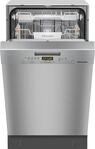 MIELE Unterbaugeschirrsp&uuml;ler "G 5540 SCU SL Active", Energieeffizienz: E, silber